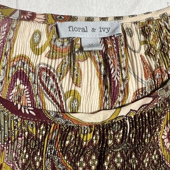 Floral & Ivy Top, Medium - Picture 12 of 12